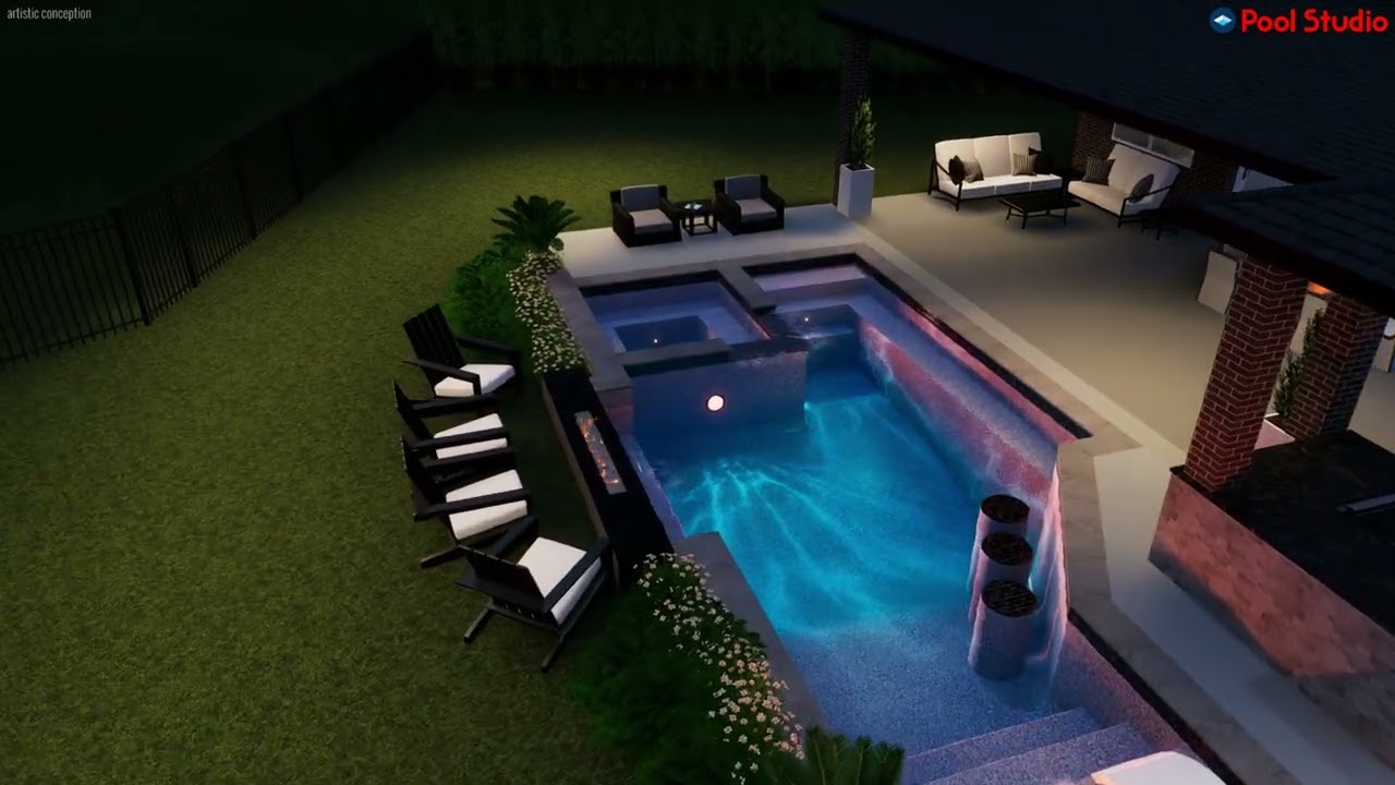 Landmark Custom Pools - Garcia Family - By Will Haws