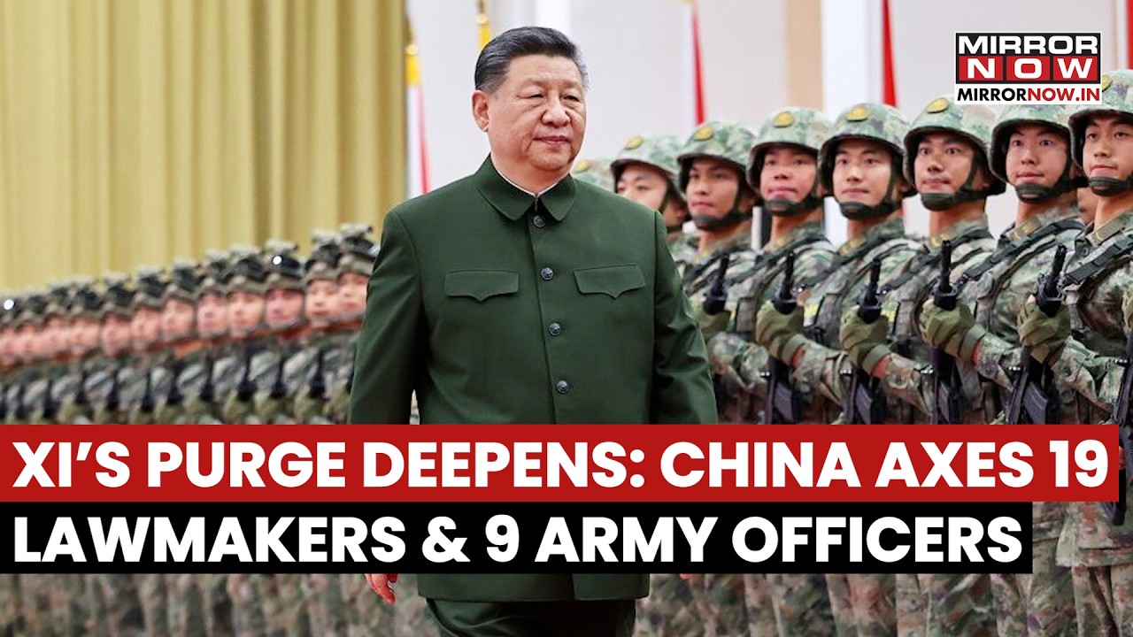 China: Xi Dismisses 19 Lawmakers, Including Top Military Officers Amid Crackdown On Corruption