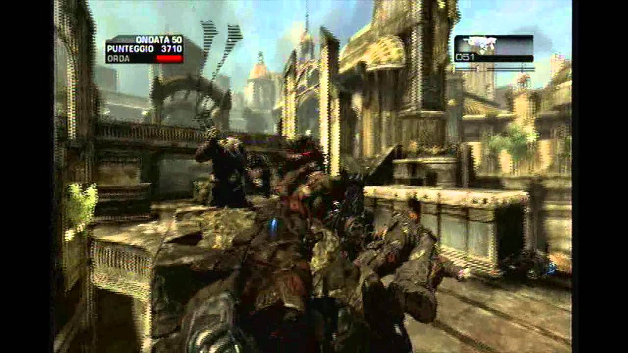 Gears of War 2 - Horde / Orda 50 - Jacinto - Solo - Insane / Folle