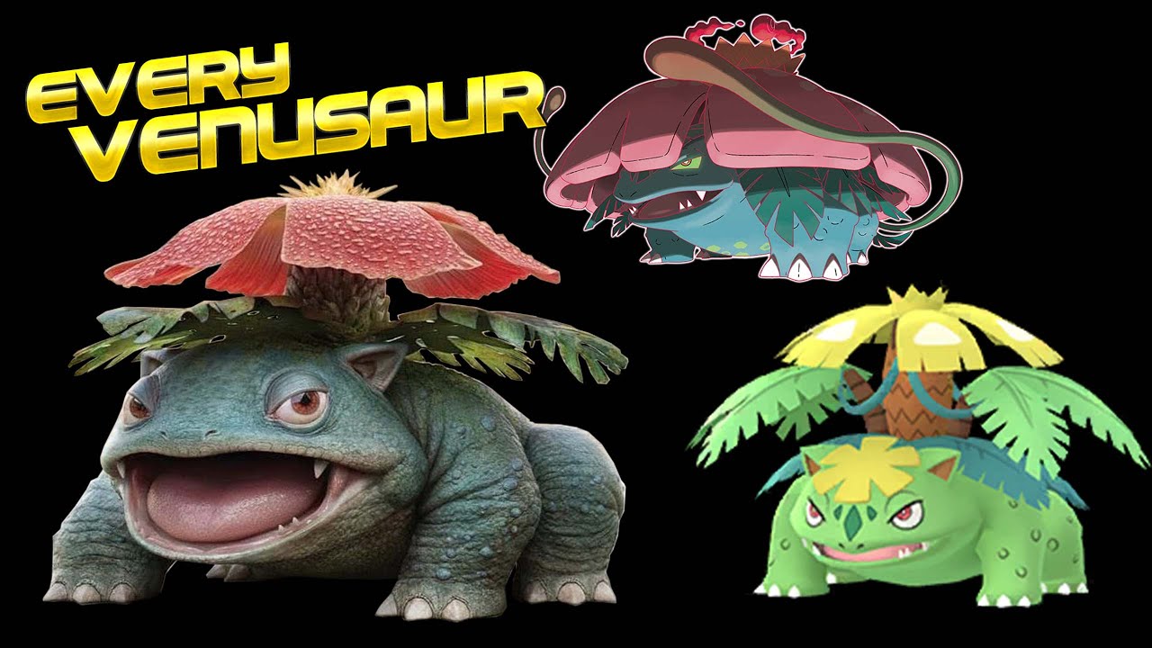 Pokemon VENUSAUR: Every Form Ever!! (Sword & Shield Update)