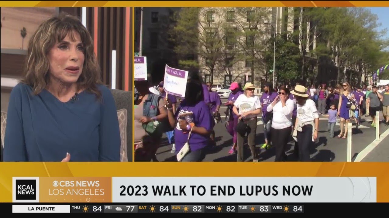 Actress Kate Linder talks about the Walk to End Lupus Now