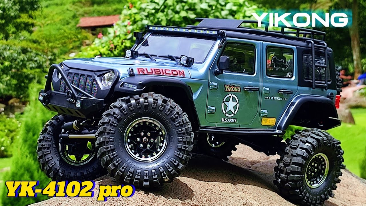 UNBOXING | BEST RC SCALE OFFROAD RUBICON 1/10 | RTR | YIKONG | Absima sherpa |