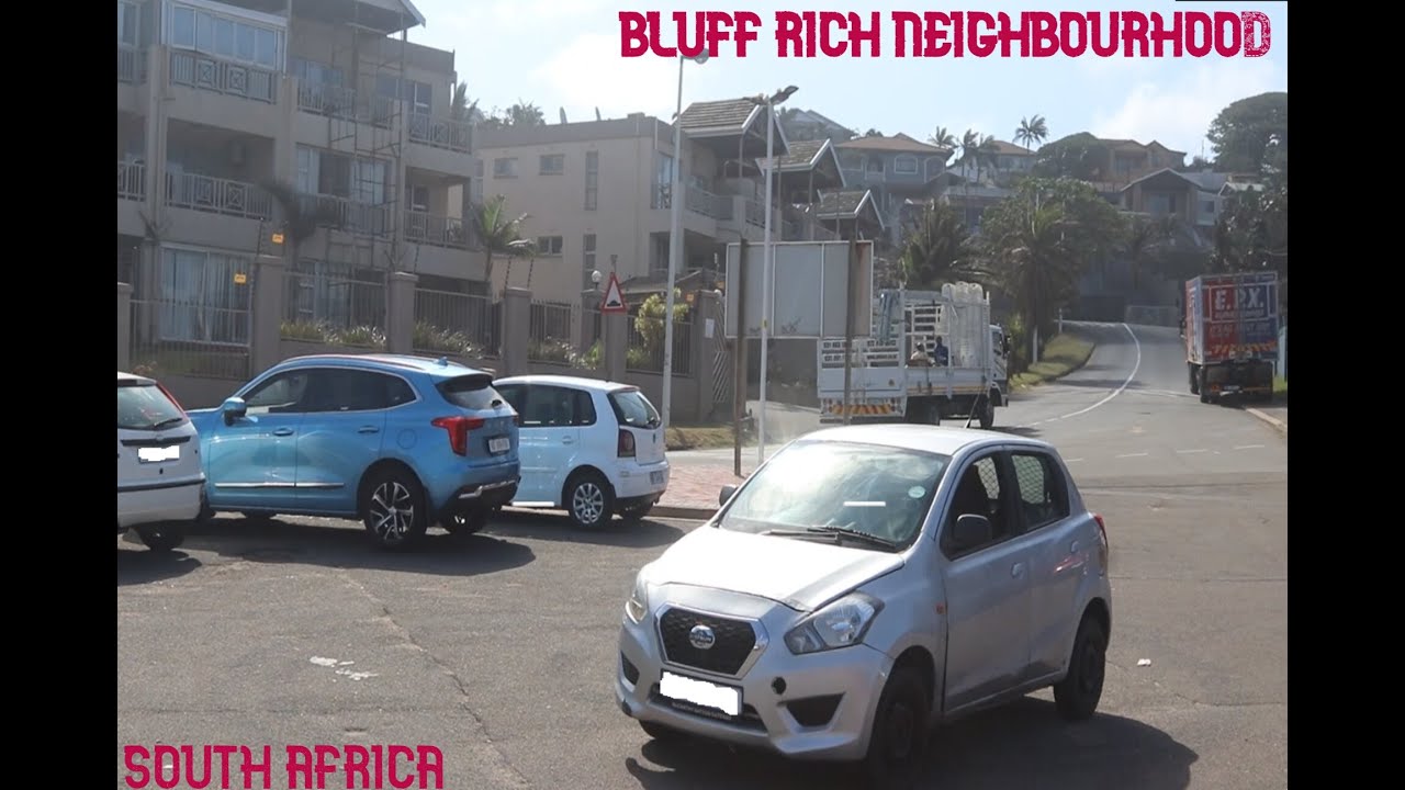 only the rich people lives here in bluff' Durban's rich suburbs