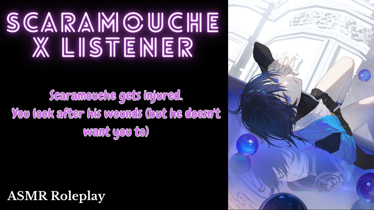 [ASMR] Scaramouche gets injured - Genshin Impact ASMR