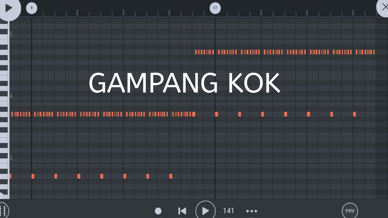 Cara membuat LEAD DROP BREAKBEAT di FL studio mobile