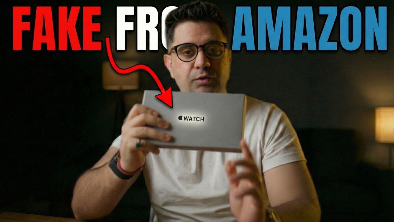 FAKE Apple Watch from AMAZON ! The Apple Watch Ultra 3 nightmare I had