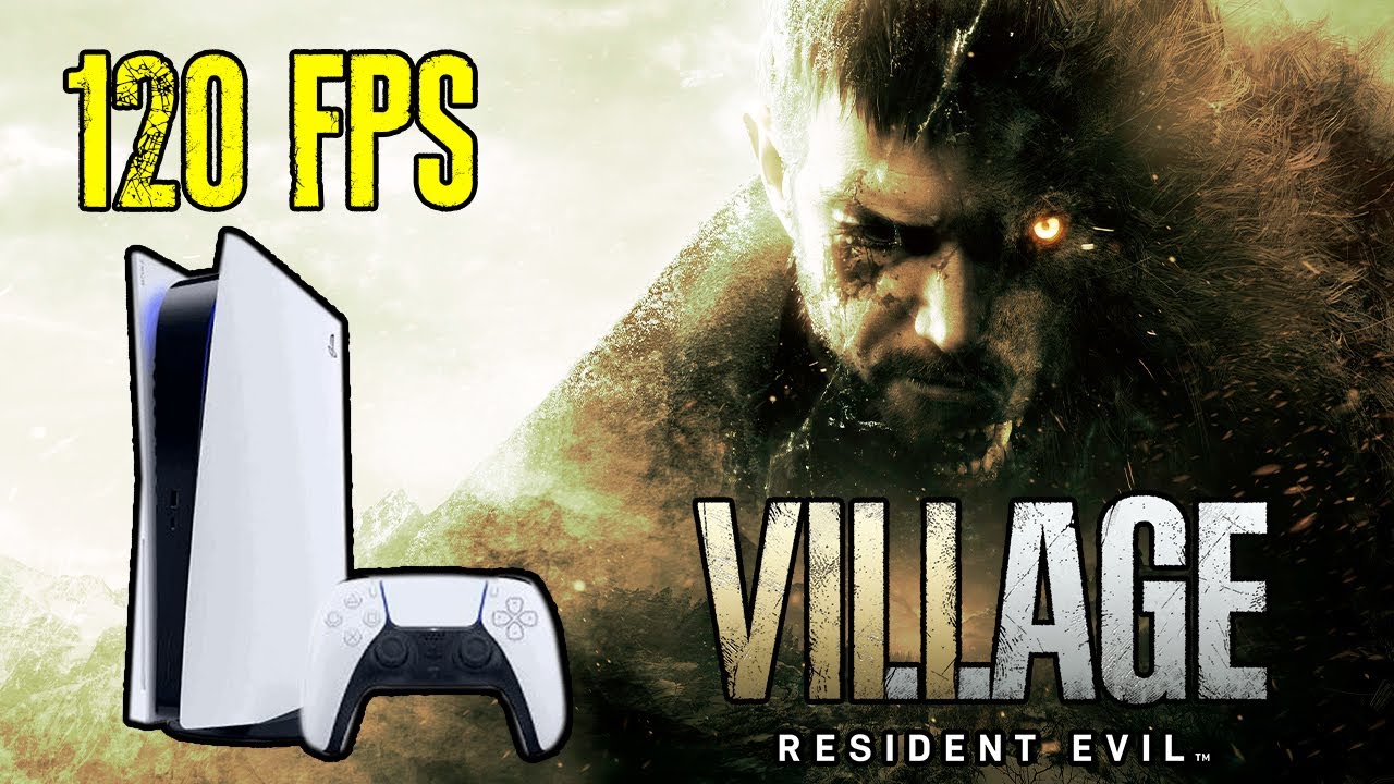 Así es JUGAR Resident Evil Village a 120 FPS en PS5!! | Vale la pena? ¿Son estables?