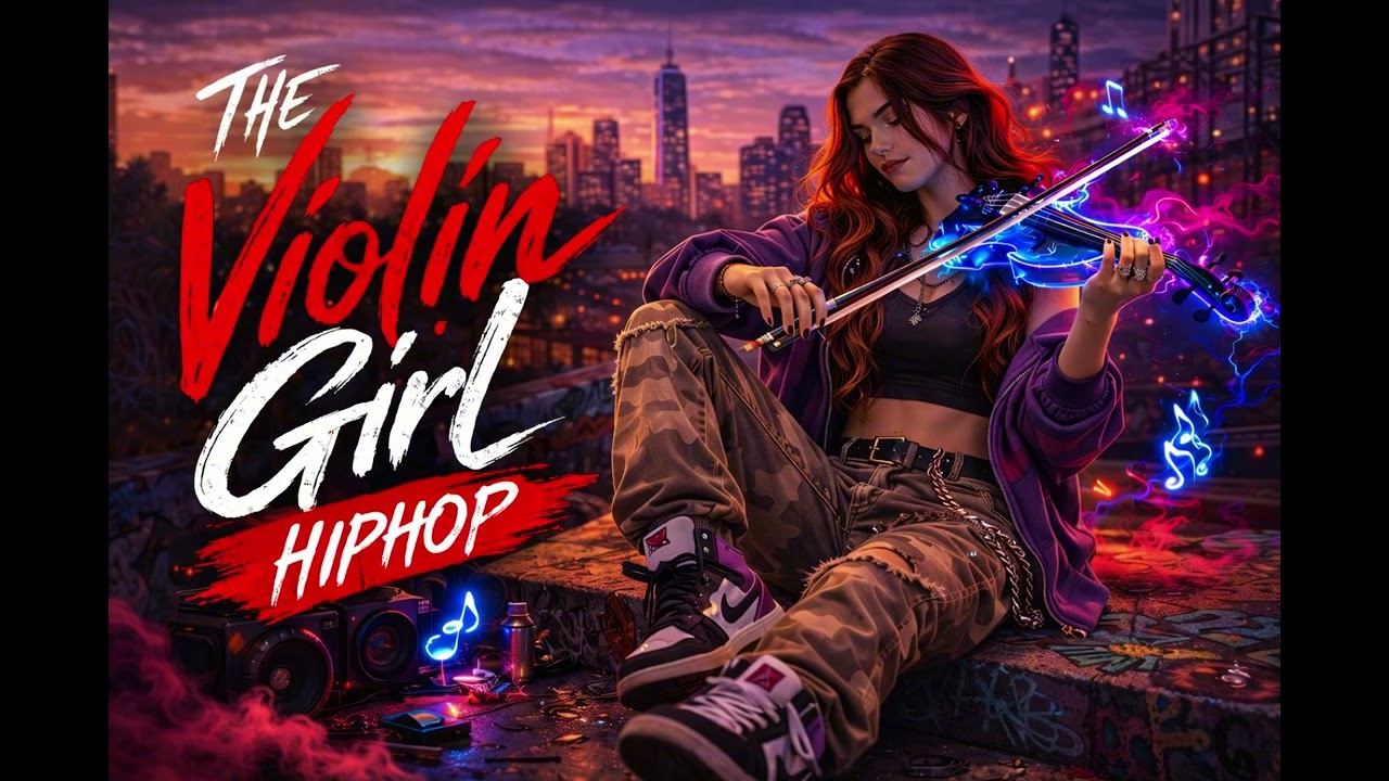 [The Violin Girl & Hip Hop] – Violin Vibes Riding the Hottest Street Beat 🎶🔥