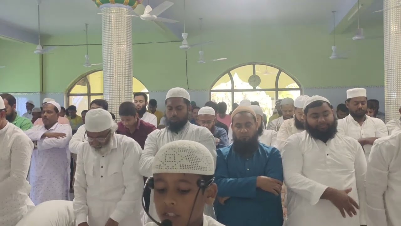25/07/25 বড়ুয়া বাগানপাড়া জুম্মা মসজিদের জুম্মার সালাত