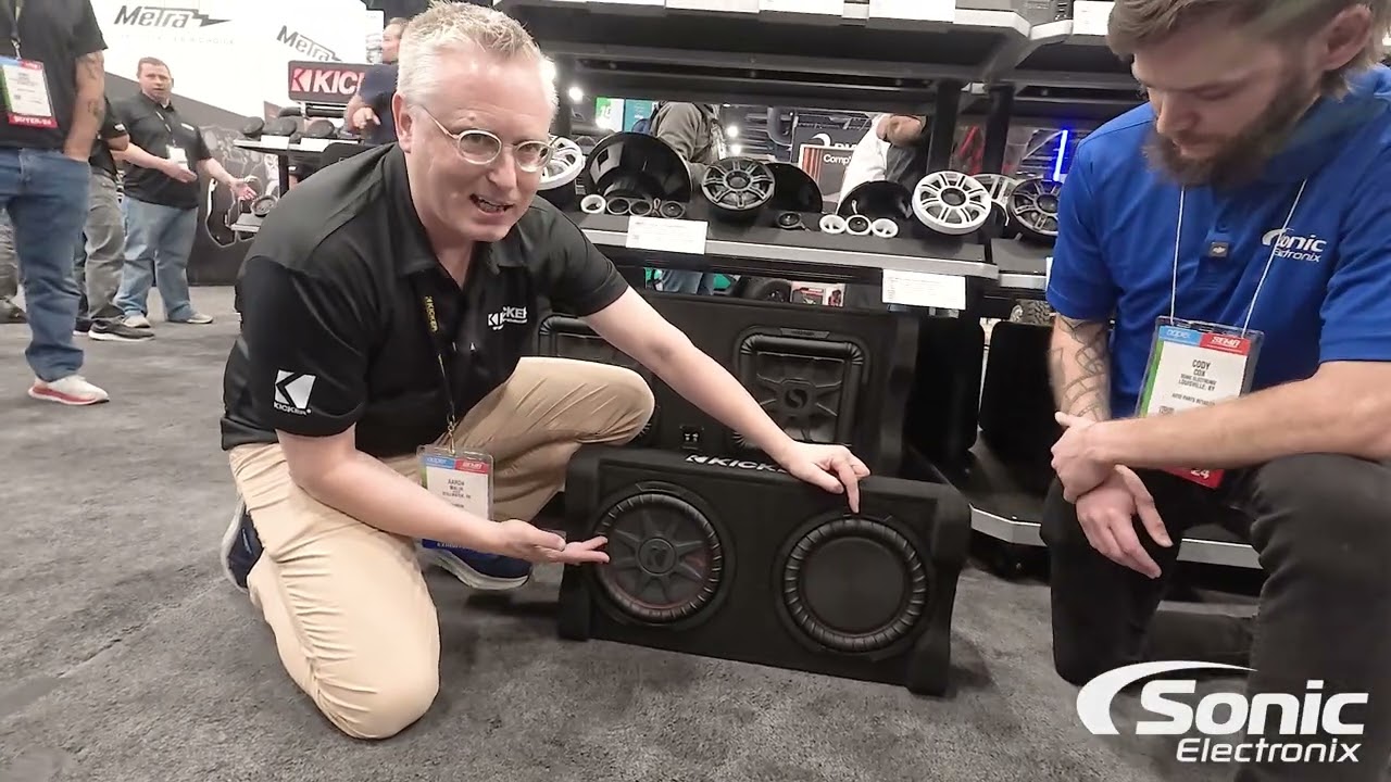 Корпус сабвуфера Kicker PTRPT Powered Down Fire Loaded (SEMA 2024)