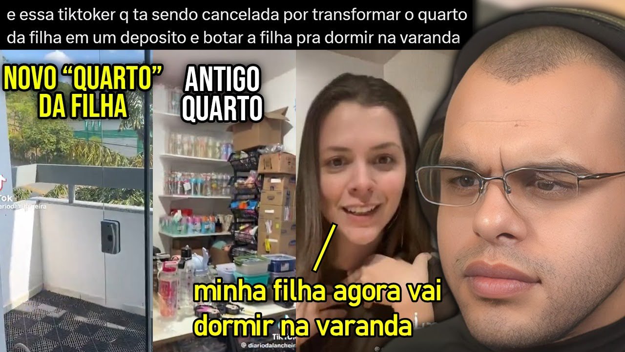 ELA COLOCOU A FILHA DORMIR NA VARANDA PRA CRIAR ESCRITÓRIO NO QUARTO DELA