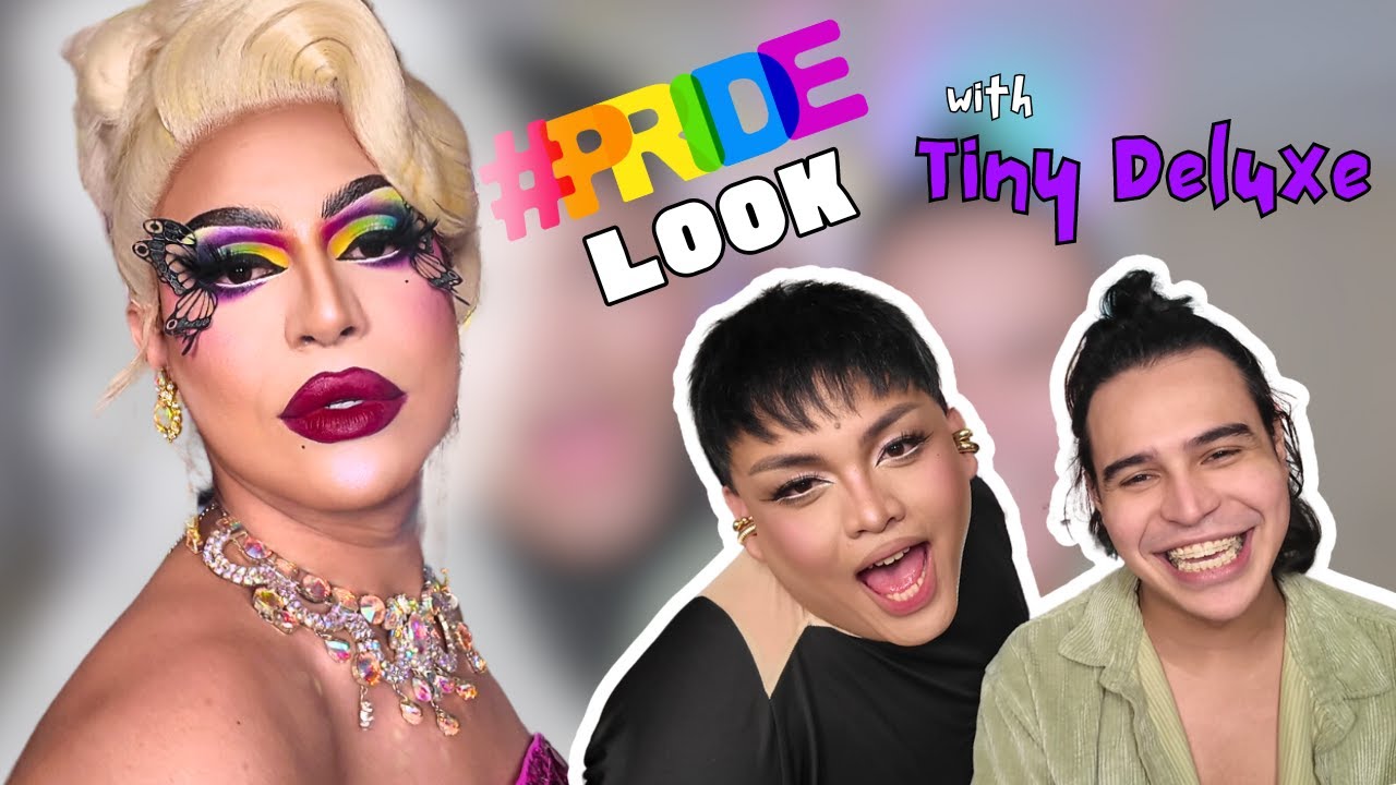 PRIDE MAKEUP BY MY DAUGHTER TINY DELUXE!!!