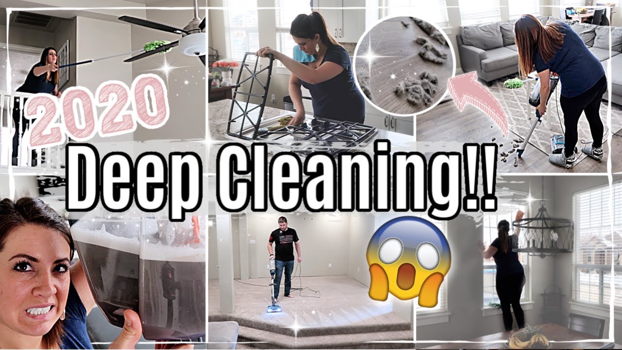 SATISFYING! 2020 DEEP CLEAN WITH ME :: ALL DAY EXTREME SPEED CLEANING MOTIVATION :: SPRING CLEANING