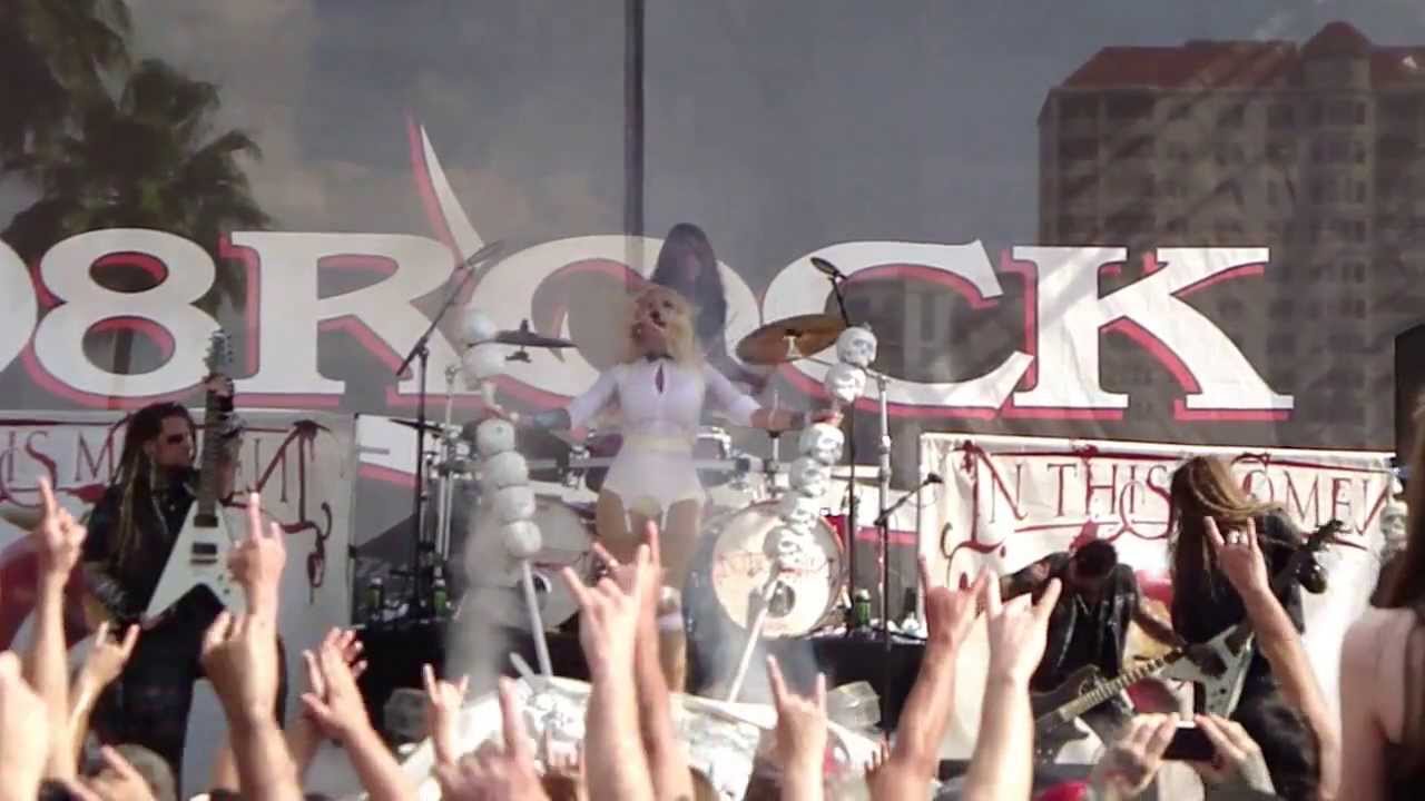 IN THIS MOMENT ( LIVE @ 98 ROCK FEST. 4-26-2013..GOOD AUDIO ! )