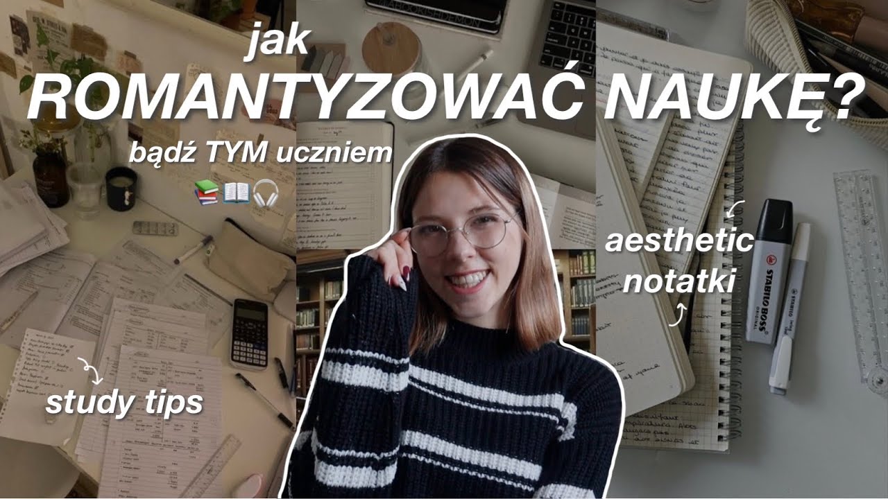ROMANTYZOWANIE NAUKI 🎀 notatki, nawyki i motywacja