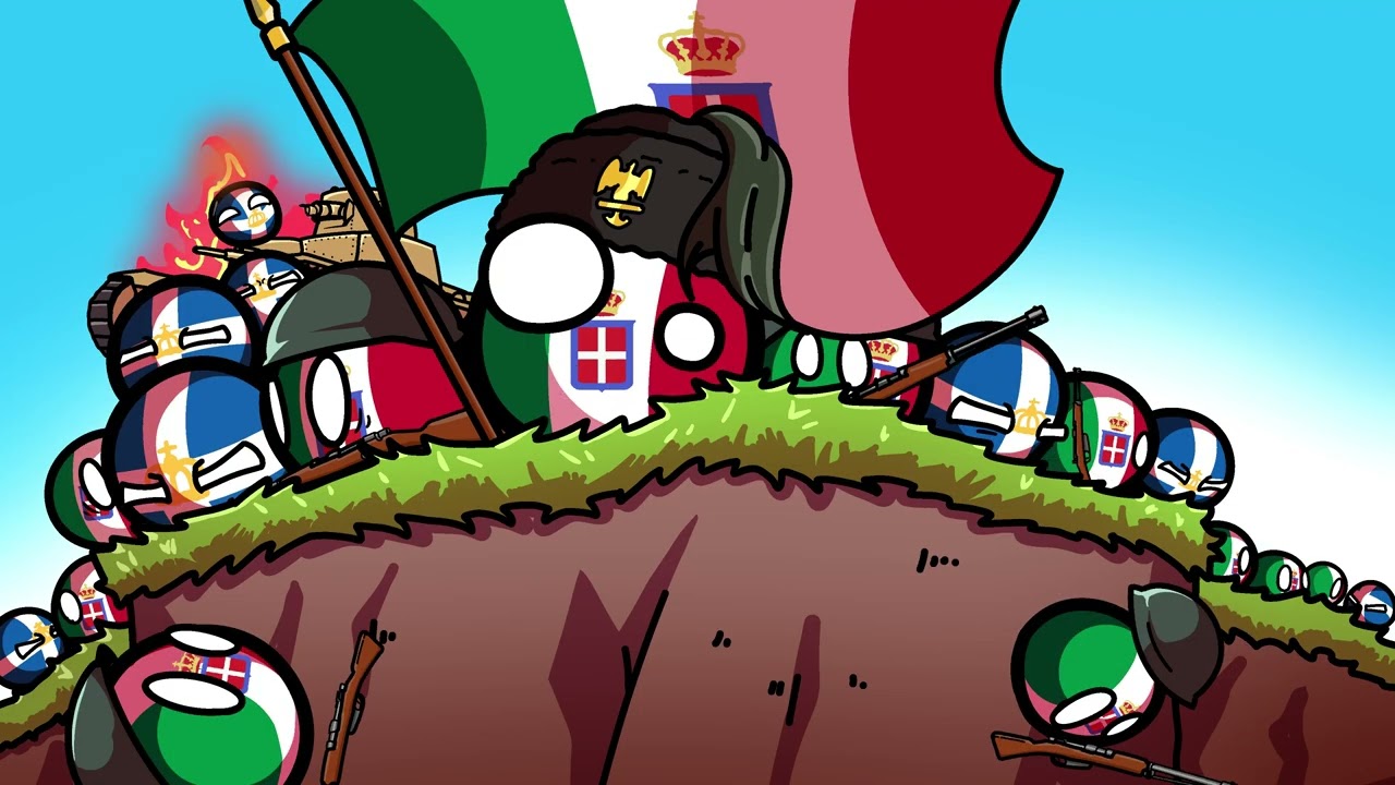 The Invade Greece Song But It's Countryballs