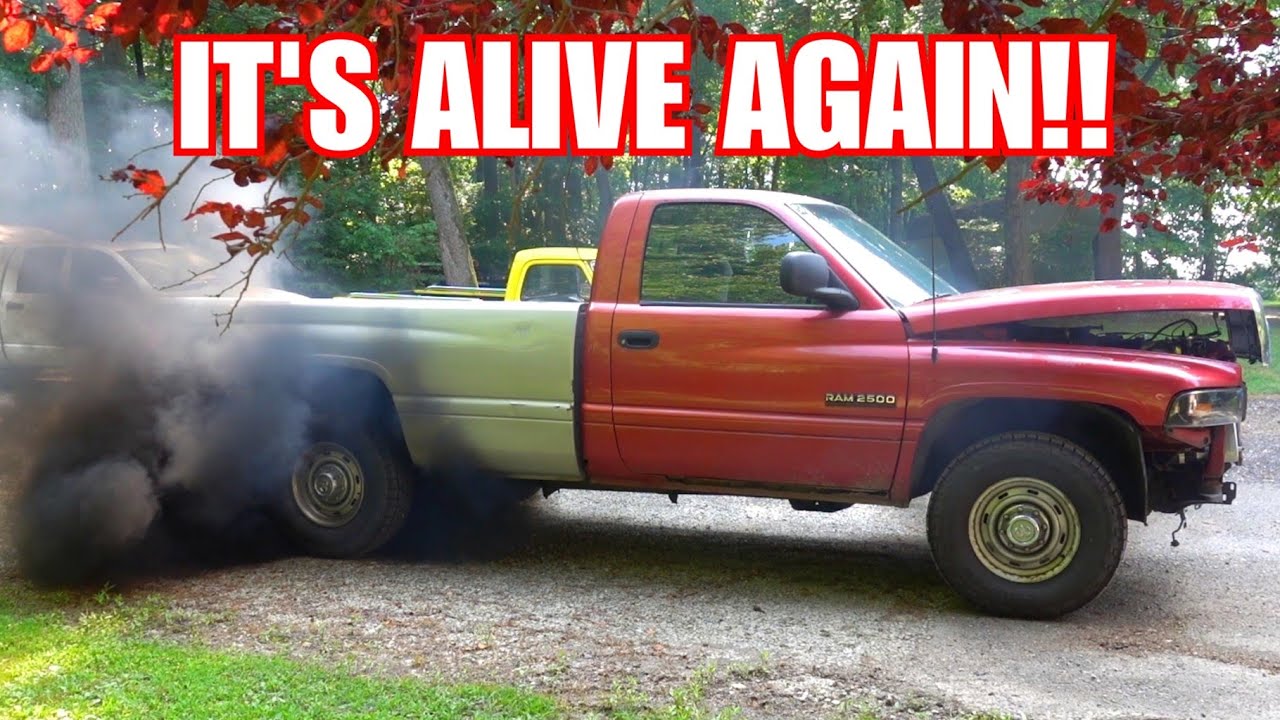 FINALLY The 24 Valve Cummins Project Roars Back To Life!!