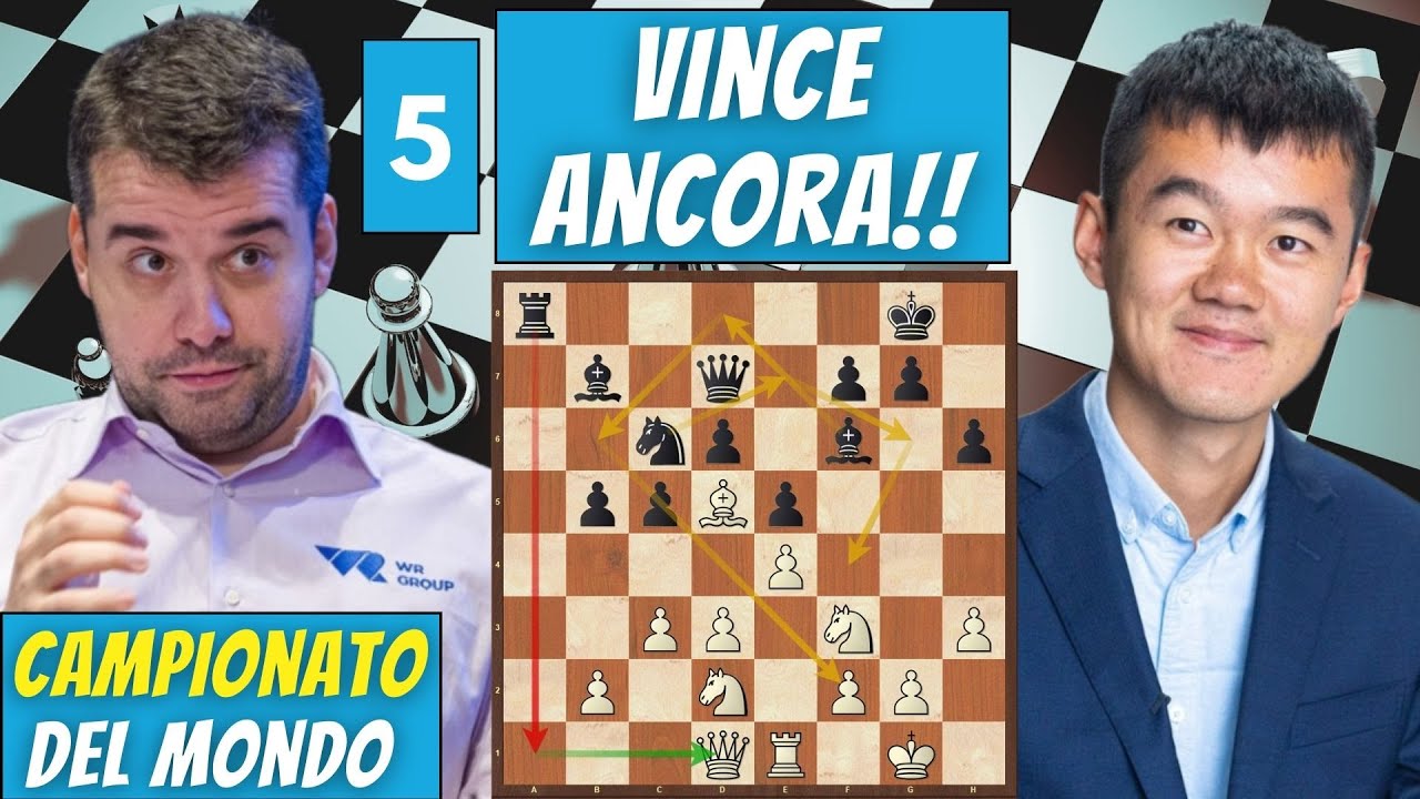 Vittoria Alla Carlsen! Campionato del Mondo Nepo vs Ding