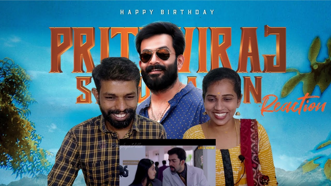 Prithviraj♥💕❤ Sukumaran Birthday Special Mashup 🔥 Tamil Reaction