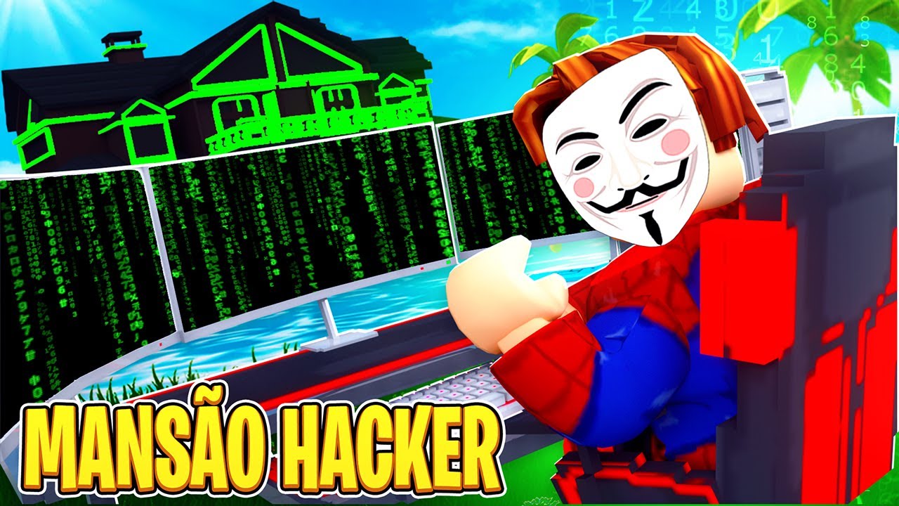 CRIEI A MANSÃO HACKER NO BUILD A BOAT FOR A TREASURE DO ROBLOX😎