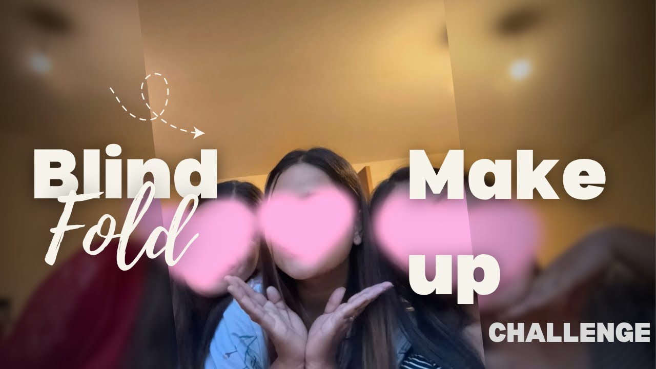Beauty Or Disaster?? Blindfold Makeup Challenge 🫣