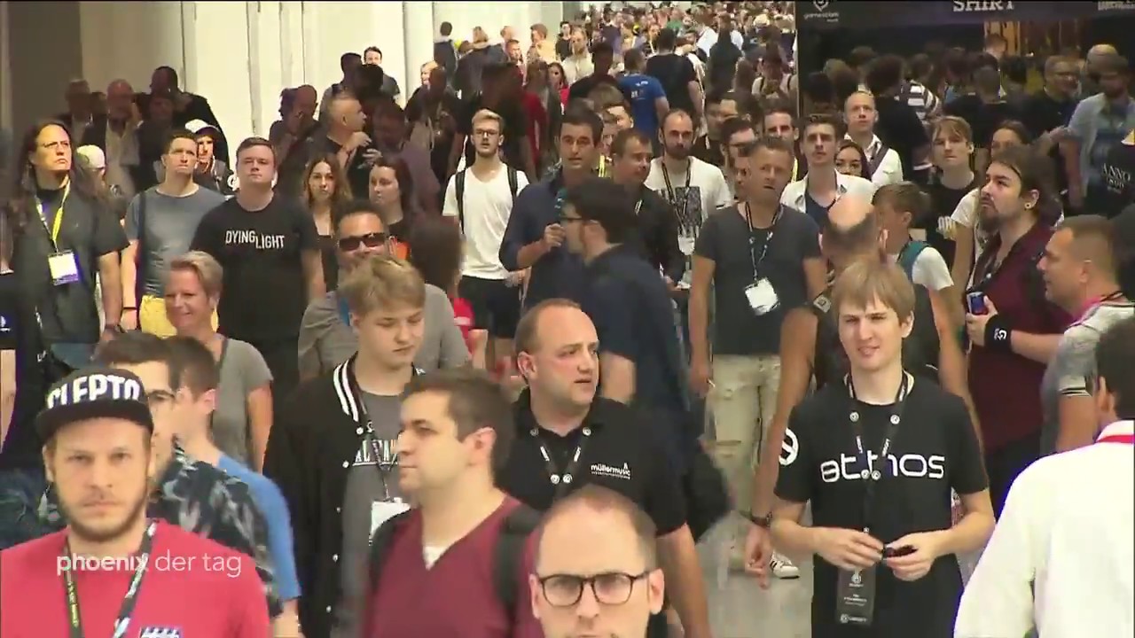 Michael Sahr zum Auftakt der Gamescom 2018 am 21.08.18