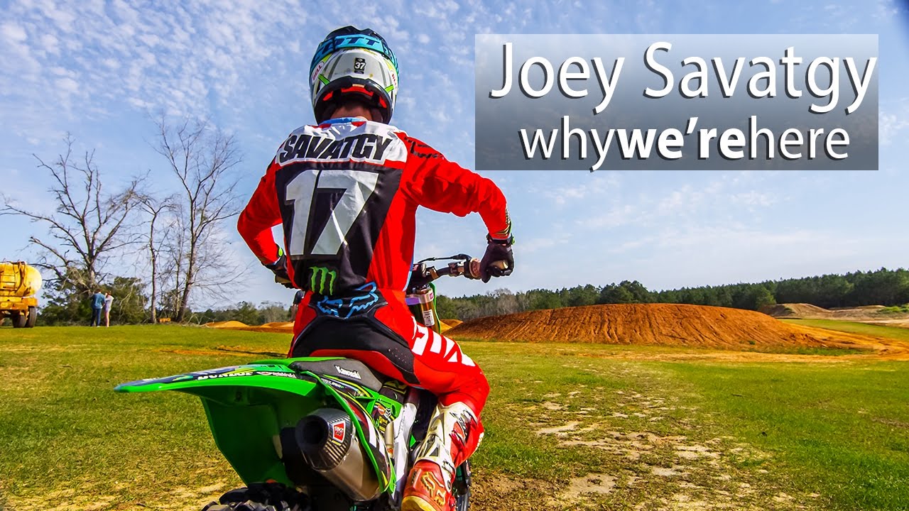 Joey Savatgy shredding Ricky Carmichael's Farm - Motocross Action Magazine