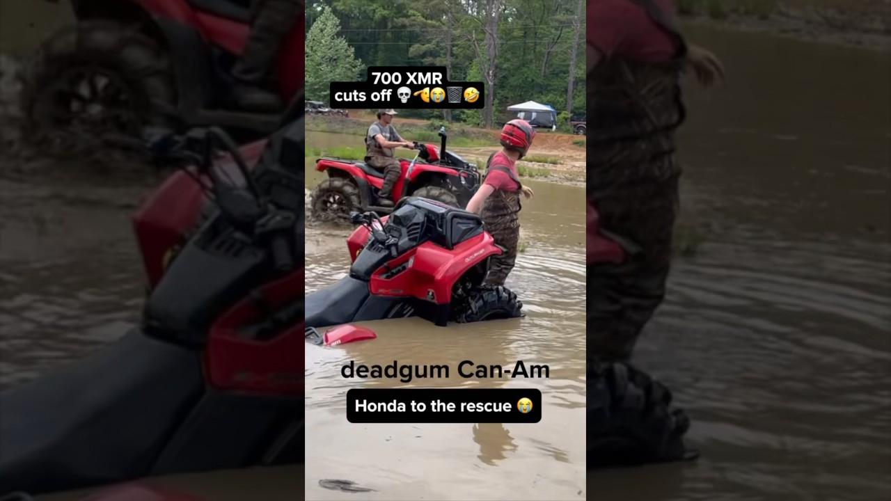 Can-Am 700 XMR отключается 😭 #atv #canam #xmr