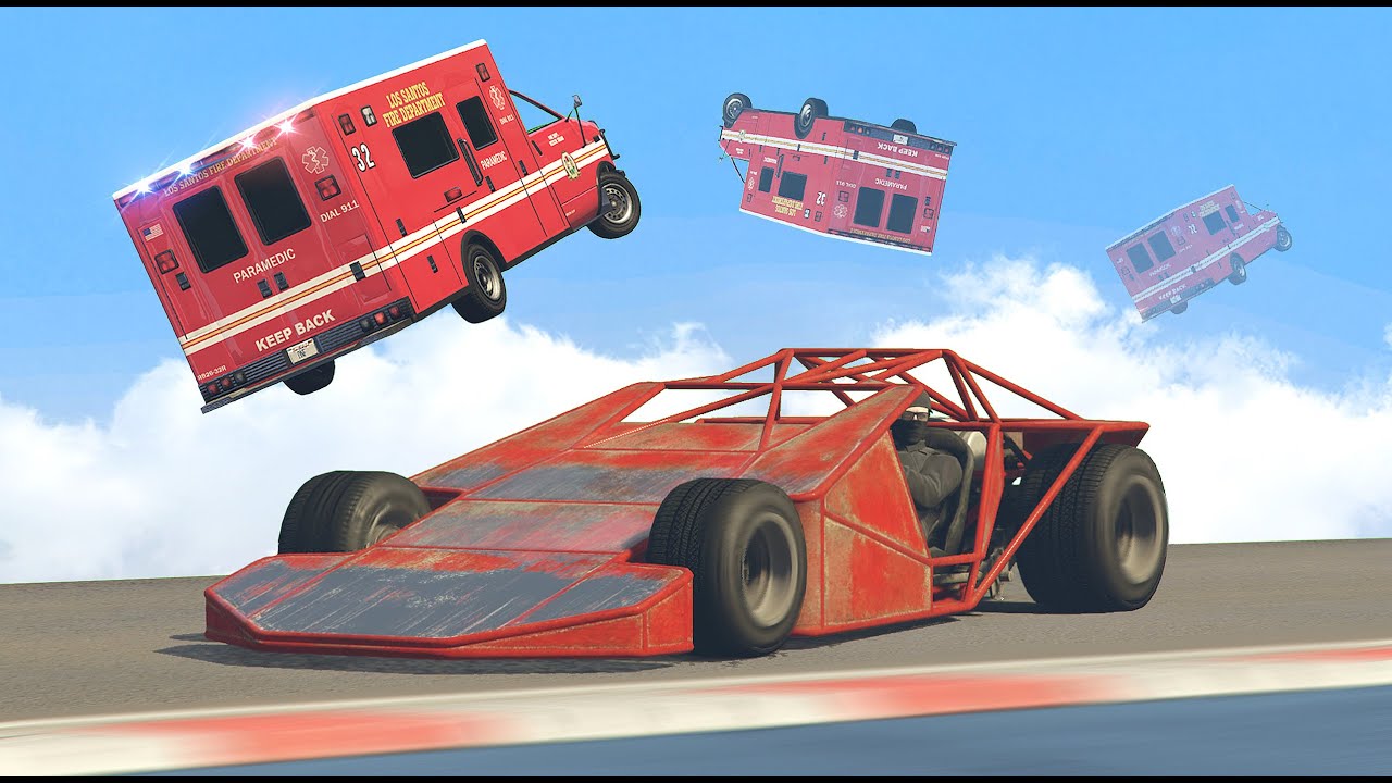 GTA 5 Races but I just ramp through my problems
