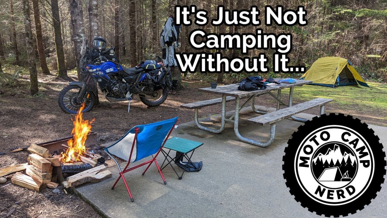 How to Get Firewood When Motorcycle Camping