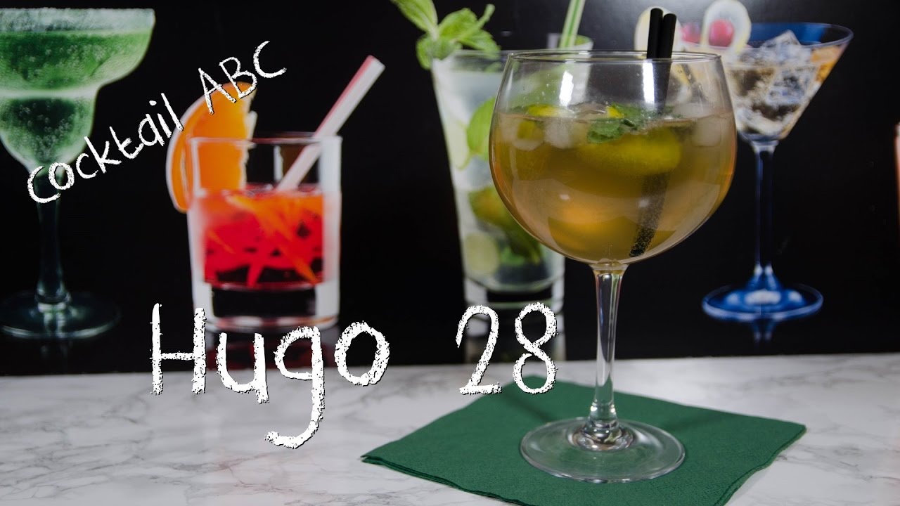 Hugo 28 - der erfrischende Sommer-Cocktail ohne Alkohól - Cocktail ABC - H (Ohne Alkohol)