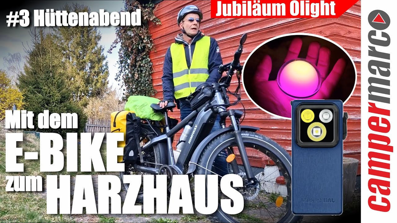 H&uuml;ttenabend in unserem Harzhaus | Olight Leuchten f&uuml;r die Nacht