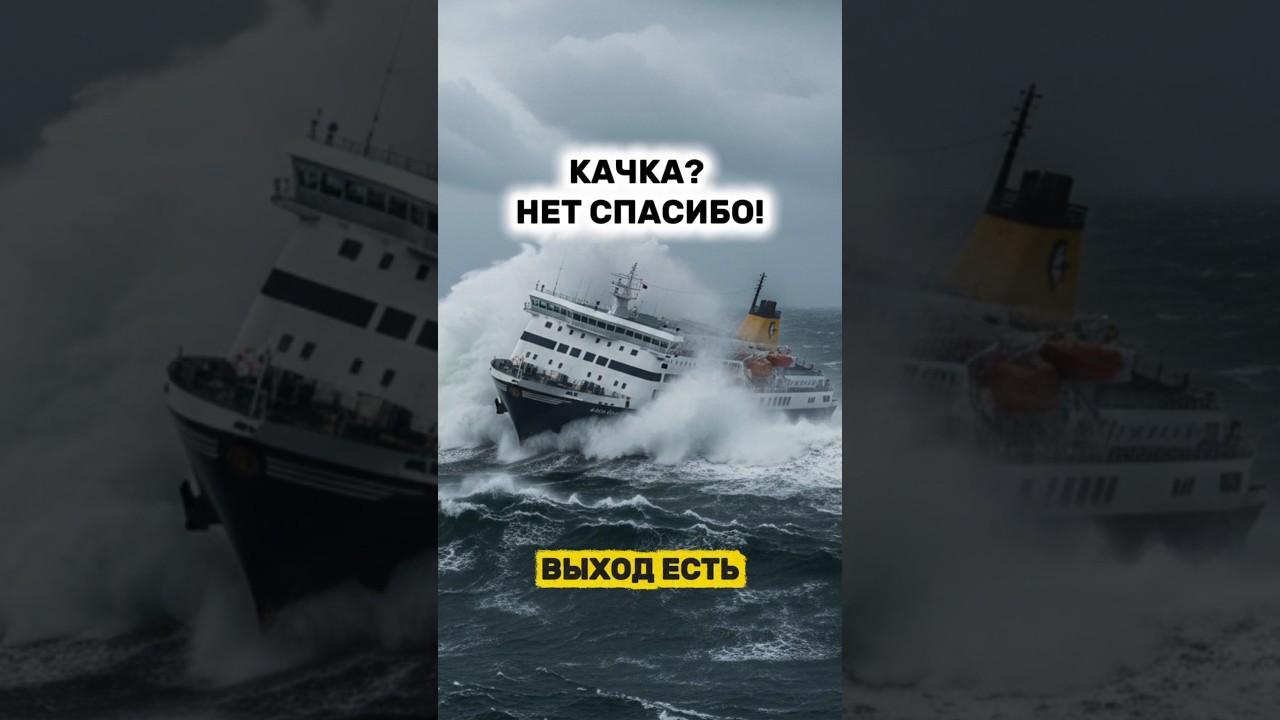 Почему на этой барже НЕ ТОШНИТ?