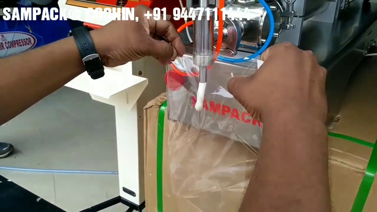IDLY DOSA BATTER FILLING &  PACKING MACHINE 250ml 500ml  1000ml,