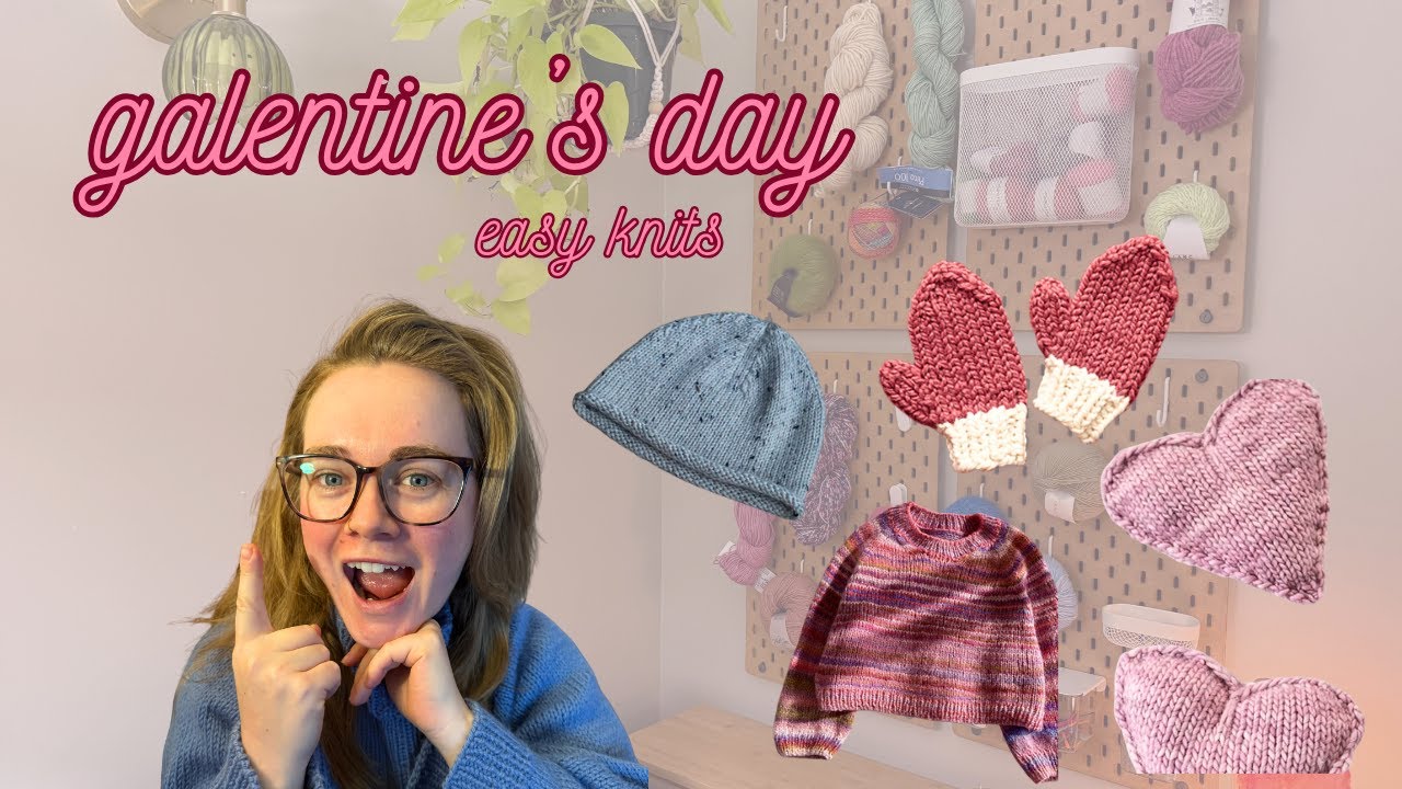 Forget Roses, Knit Something: Galentine’s Day Edition!