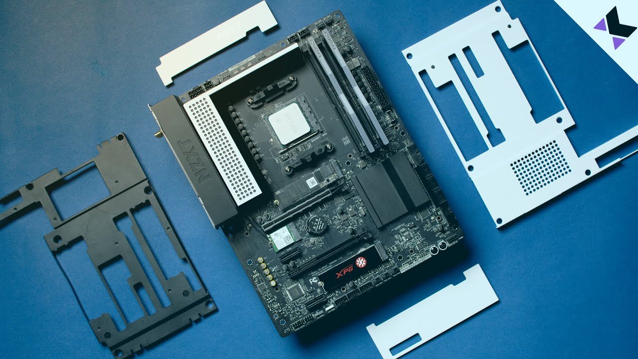 NZXT N7 B550 Review - Testing NZXT's FIRST AMD Ryzen Motherboard!! | English