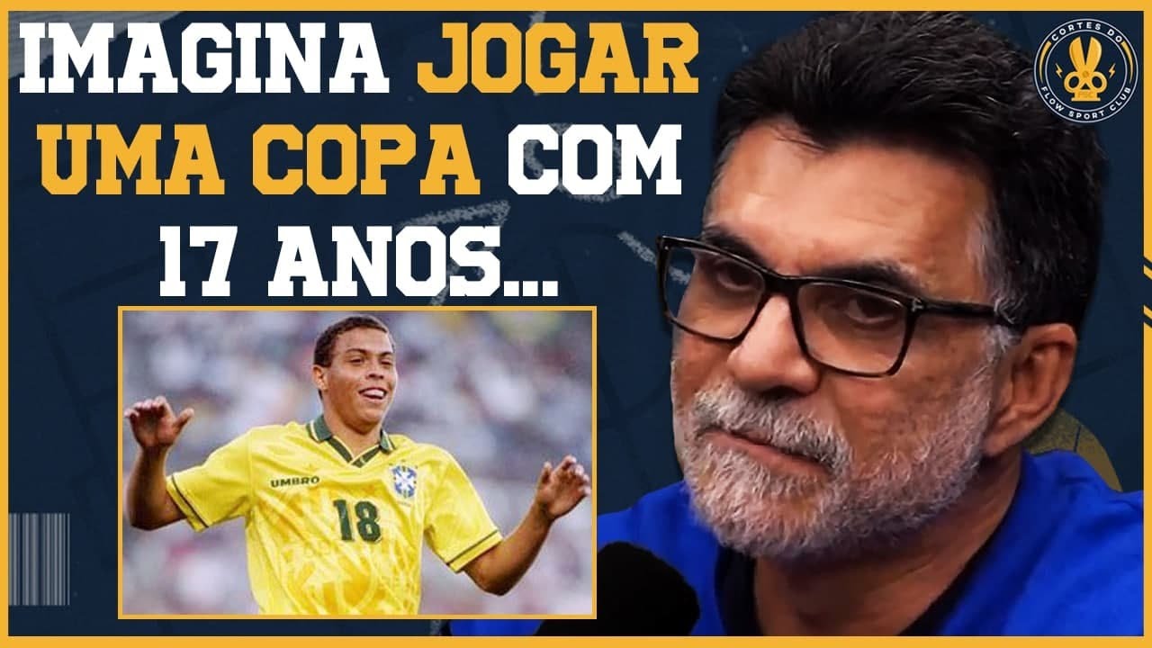 RONALDO NA COPA DE 94 | Cortes do Flow Sport Club