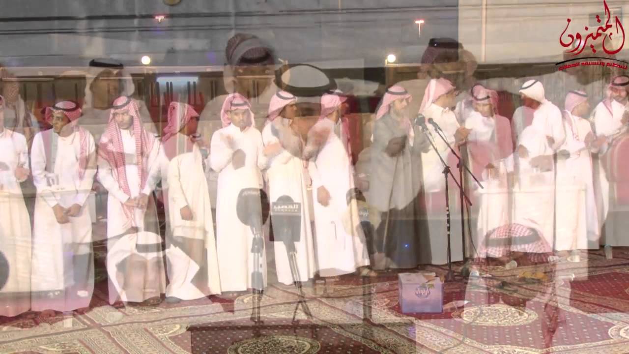 رباعية مرهب البقمي و عبدالعزيز الخياري و محمد العازمي و سلطان المتصوري في حفل الشاعر ماجد العيدي