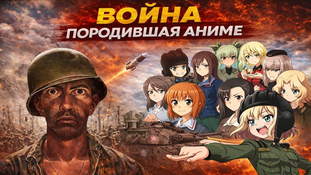 КАК ВОЙНА ИЗМЕНИЛА АНИМЕ