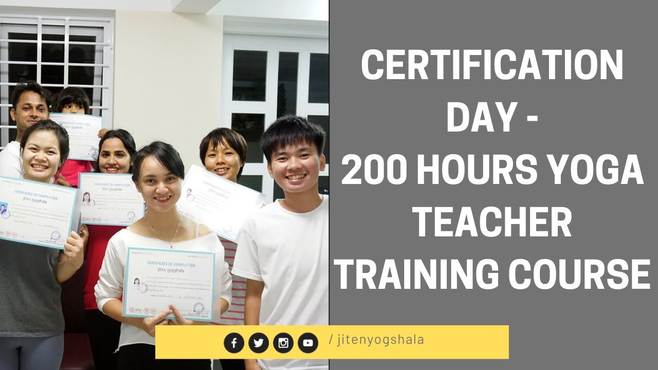 200 hrs Yoga Teacher Training Course II JitenYogshala