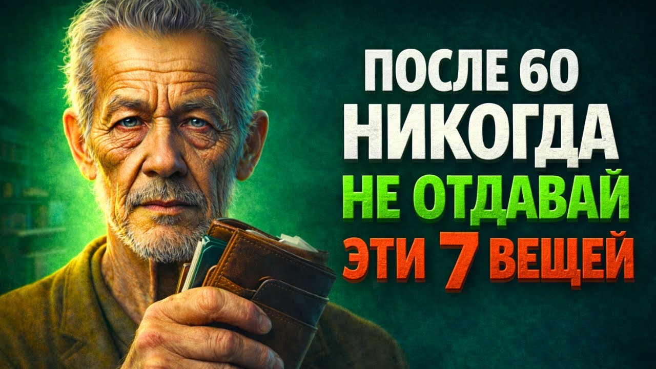 После 60 лет НИКОГДА не отдавай эти 7 ВЕЩЕЙ. Они притягивают БЕДНОСТЬ и ПОТЕРИ