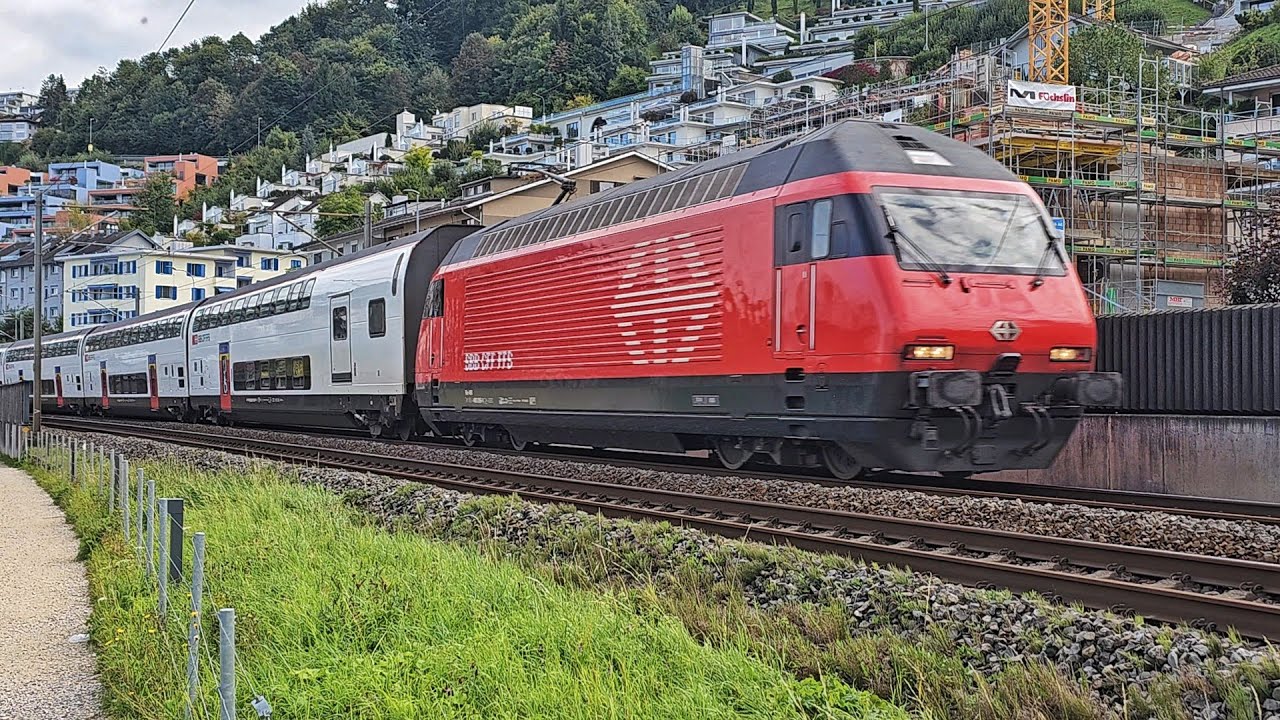 Re460 mit IC 3 von Chur nach Zürich bei Richterswil 
