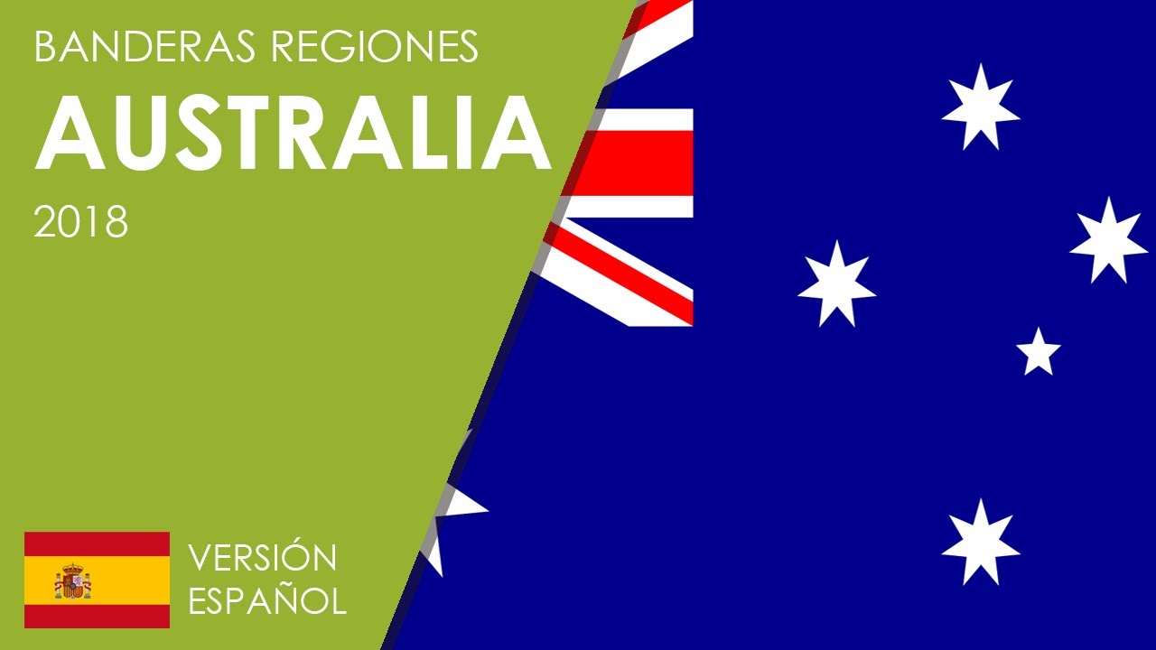 Banderas regiones de Australia 2018: Estados, territorios y territorios externos