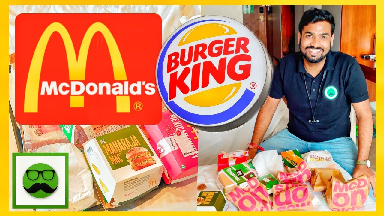 Mcdonald's VS Burger King Ultimate Comparison | Veggie Paaji