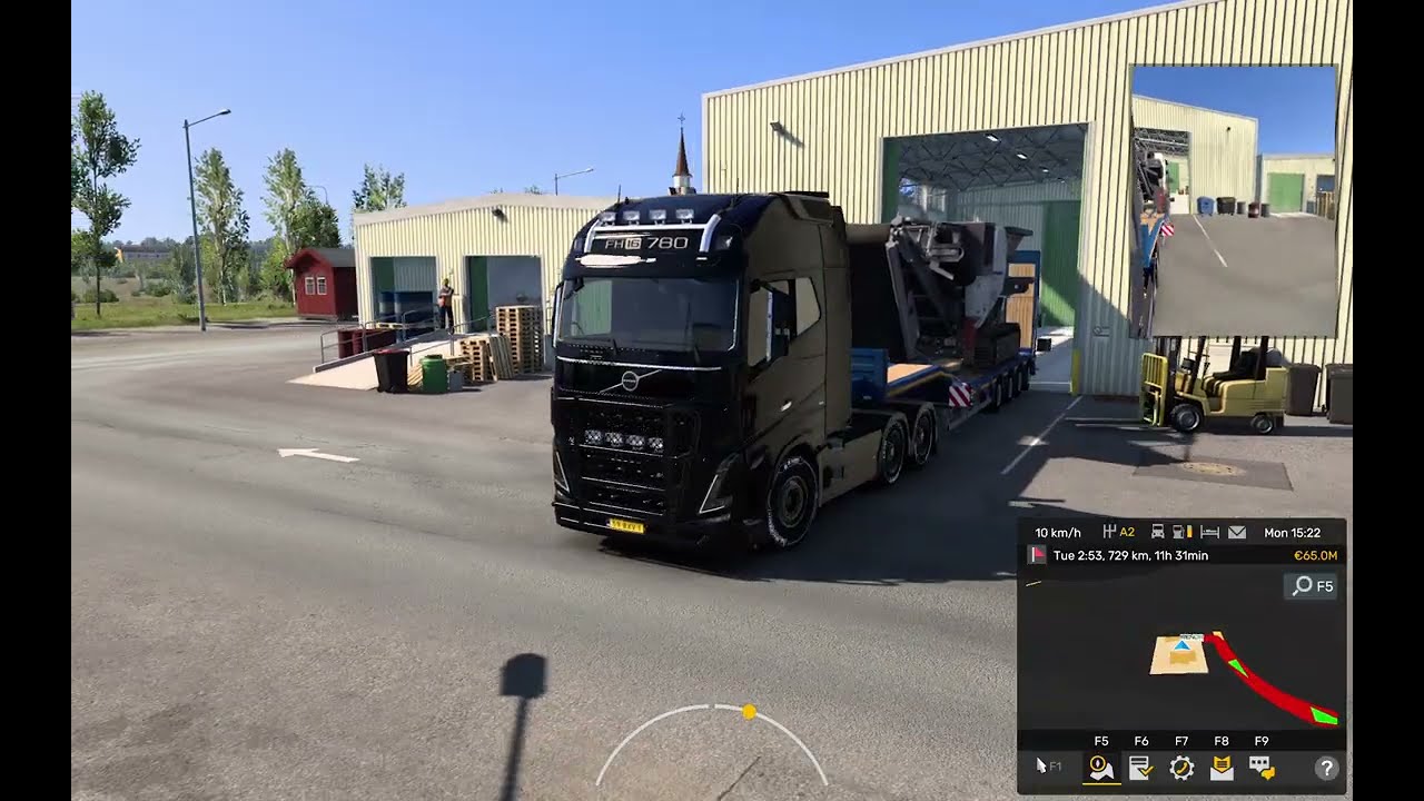 ETS 2 Nordic Horizon Gameplay Volvo (Karesuando to Honningsvag)