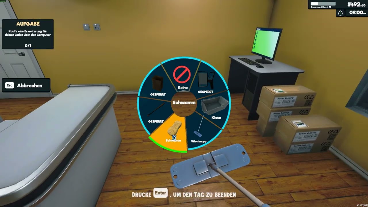 supermarket simulator #007 sowas mit supermarkt und so  xD