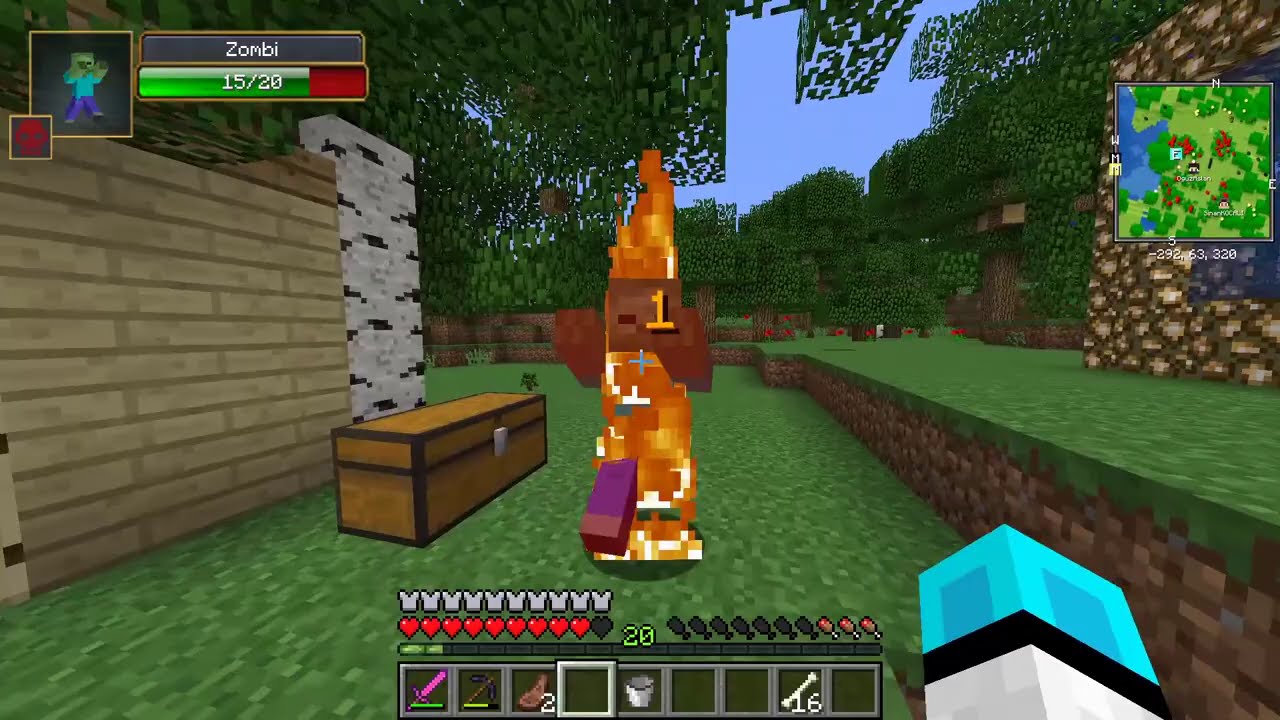 Sezon 10 Minecraft Modlu Survival Multi Bölüm 9 - w/OguzAslan