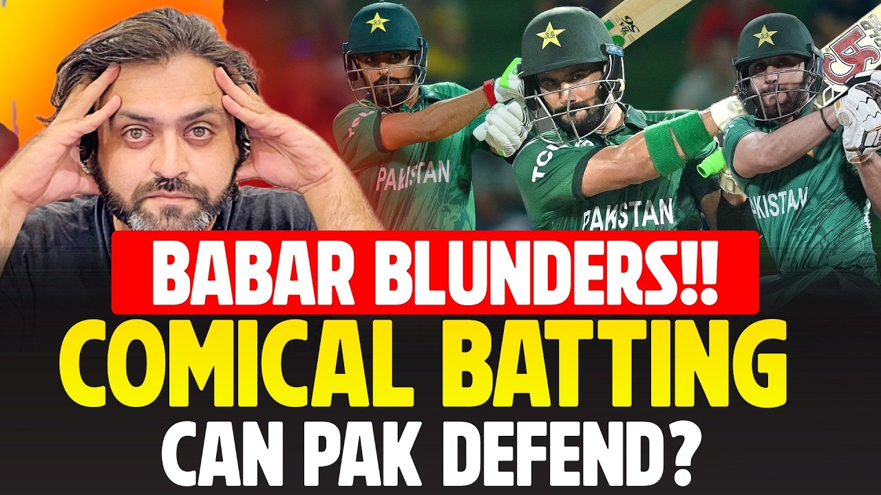 Pak's Comical Batting | Babar blunders in big game | Pakistan vs England | T20 World Cup 2026
