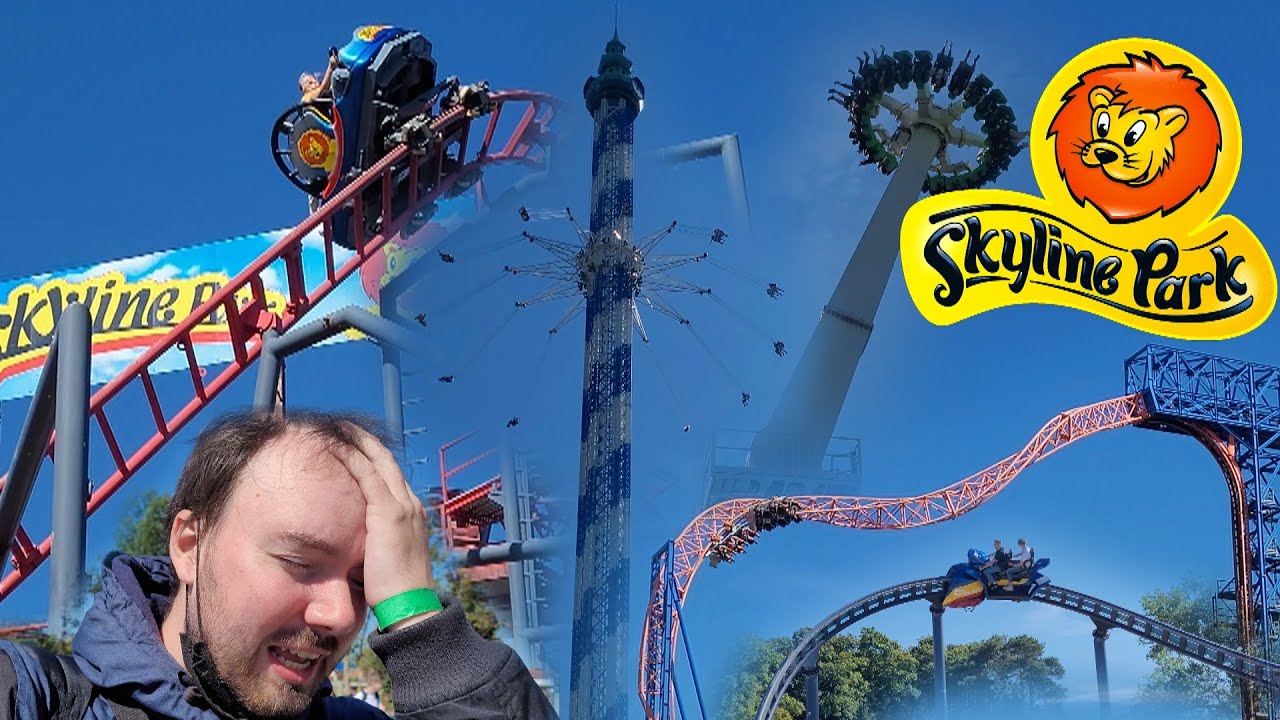 SKYLINE PARK VLOG - IN DE HOOGSTE ZWEEFMOLEN TER WERELD! | ILLEGALE ATTRACTIES! | DIT DEED PIJN!