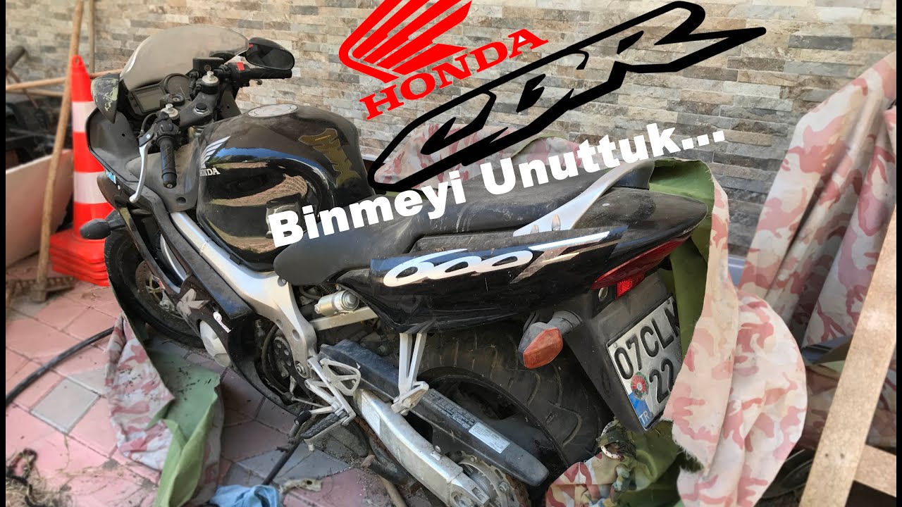 Terk Edilmiş Honda CBR 600 F Racing Yarış Motoru İlk Marş Çalıştırma Deneyimi Kısa İnceleme